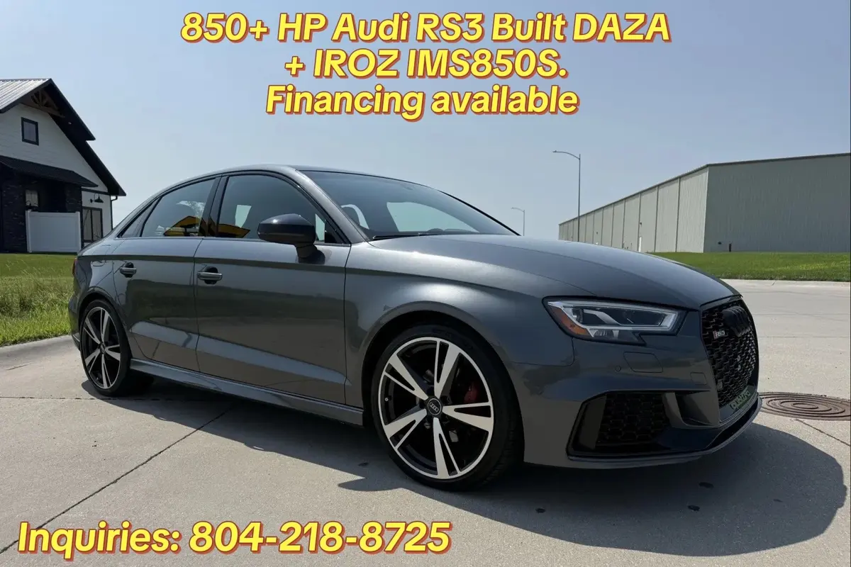 850+ HP Audi RS3 Built DAZA + IROZ IMS850S — photo 1