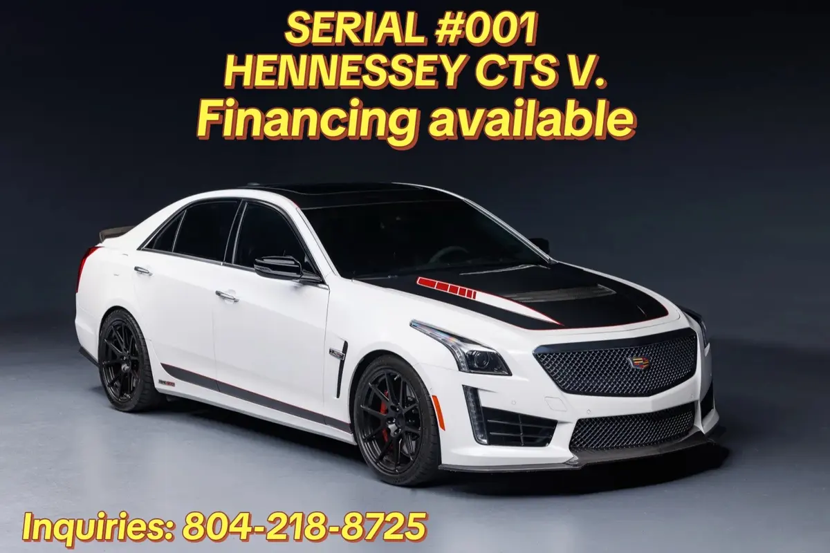 2017 Cadillac CTS V Hennessey HPE800 — photo 1
